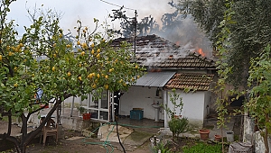 Adana da yangın yürekleri ağıza getirdi