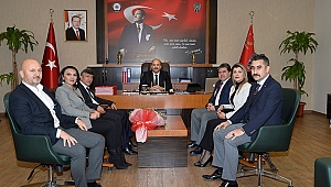 Adana Emniyet Müdürü Zafer Aktaş'a Makamında Ziyaretler Hızlandı