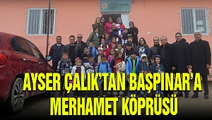 Ayser Çalık’tan Başpınar’a Merhamet Köprüsü