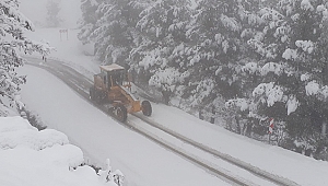 BÜYÜKŞEHİR’İN KIŞ ÇALIŞMALARI HIZ KESMEDEN DEVAM EDİYOR