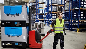 CHEP’in katlanabilir plastik konteynerleri zaman ve maliyet tasarrufu sağlıyor