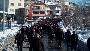  ÇIĞIN HAYATINI ALDIĞI ADAM SON YOLCULUĞUNA UĞURLANDI 