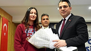 CUMHURİYET BAŞSAVCISI ÖĞRENCİLERLE