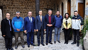 Defne kaymakamından ziyaret