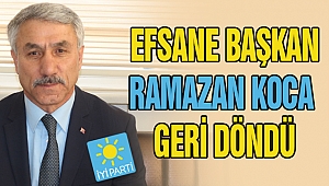 Efsane Başkan Ramazan Koca Geri Döndü