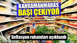 Enflasyon artışında Kahramanmaraş başı çekiyor!