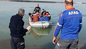 EVLERDEN BOTLARLA KURTARILDILAR