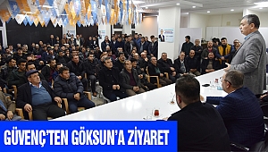 GÜVENÇ’TEN GÖKSUN’A ZİYARET