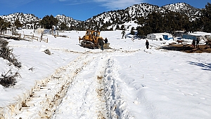 Hasta kadının yardımına belediye ekipleri koştu
