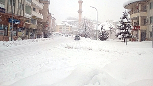 Kahramanmaraş'ın Her Bölgesini Kış Sarmış Durumda