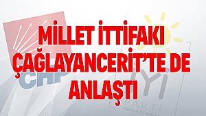 Millet İttifakı Çağlayancerit’te de anlaştı