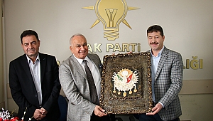 MÜKERREM TOLLUDAN MEHMET TOPÇUYA ZİYARET