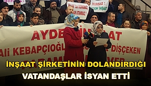 MÜTEAHHİT MAĞDURLARI İSYANDA