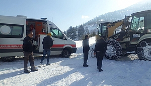 RAHATSIZLANAN KADINA BELEDİYE YETİŞTİ 