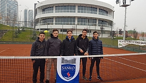 SANKO OKULLARI TENİS TAKIMI İL İKİNCİSİ