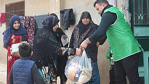 SURİYELİLERE KIŞ YARDIMI