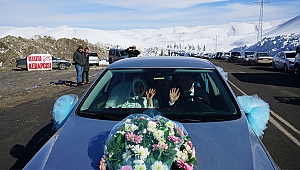 YEDİKUYULAR’A GELİN GELDİ