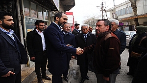 Ahmet Özdemir’den esnafa ziyaret