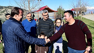 BAŞKAN ERKOÇ MENZELETTE