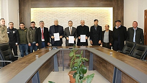 BELEDİYE BAŞKAN ADAYLARI PROTOKOL İMZALADI