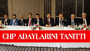 CHP Adaylarını Tanıttı