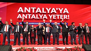 CHP Genel Başkanı Kemal Kılıçdaroğlu Antalya'da