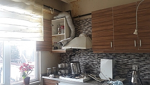 Düdüklü tencere bomba gibi patladı!