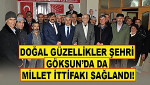 Göksun'da da Millet İttifakı sağlandı!