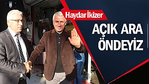 Haydar İkizer; “Açık ara öndeyiz”