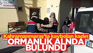 Kayıp kadın ormanlık alanda bulundu!