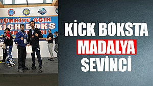 Kick Boksta Madalya Sevinci
