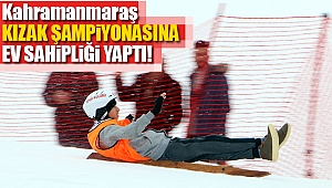 Kızak şampiyonası Kahramanmaraş’ta yapıldı!