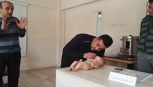 KSÜ personeline ilk yardım eğitimi