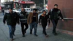 Makaslı çete yakalandı!