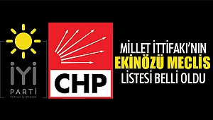 Millet İttifakı'nın Ekinözü Meclis Üye Listesi Belli Oldu
