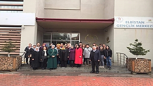 Öçal ve Şule Ünal'dan Elbistan'a ziyaret