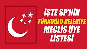 Saadet Partisi’nin Türkoğlu Meclis Üye Listesi Belli Oldu