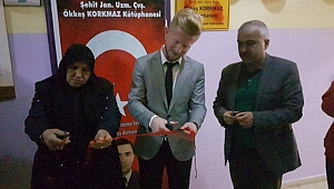 Şehidimizin adı ölümsüzleştirildi