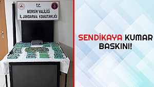 Sendikaya kumar baskını!