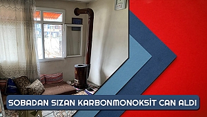 Sobadan sızan gaz can aldı
