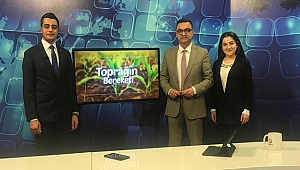 Toparağın Bereketi Programının bu haftaki konukları genç ziraat mühendisleri adayları oldu