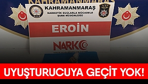 Uyuşturucuya geçit yok!