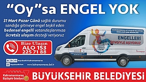 Büyükşehirden oy hizmeti