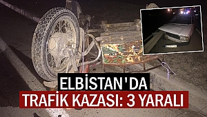 Elbistan'da Trafik Kazası: 3 Yaralı