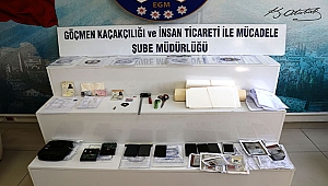 Hatay'da göçmen kaçakçılığı ve sahte evrak operasyonu