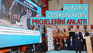 Hüseyin Coşkun Aydın Projelerini Anlattı