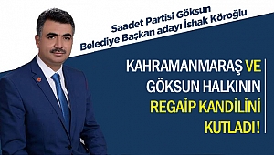 İshak Köroğlu’ndan Regaip kandili mesajı!