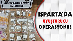 Isparta’da operasyon!