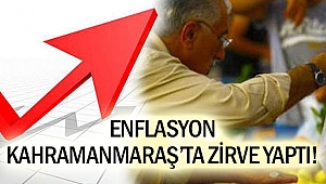Kahramanmaraş enflasyonda zirvede!