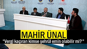 Mahir Ünal: 